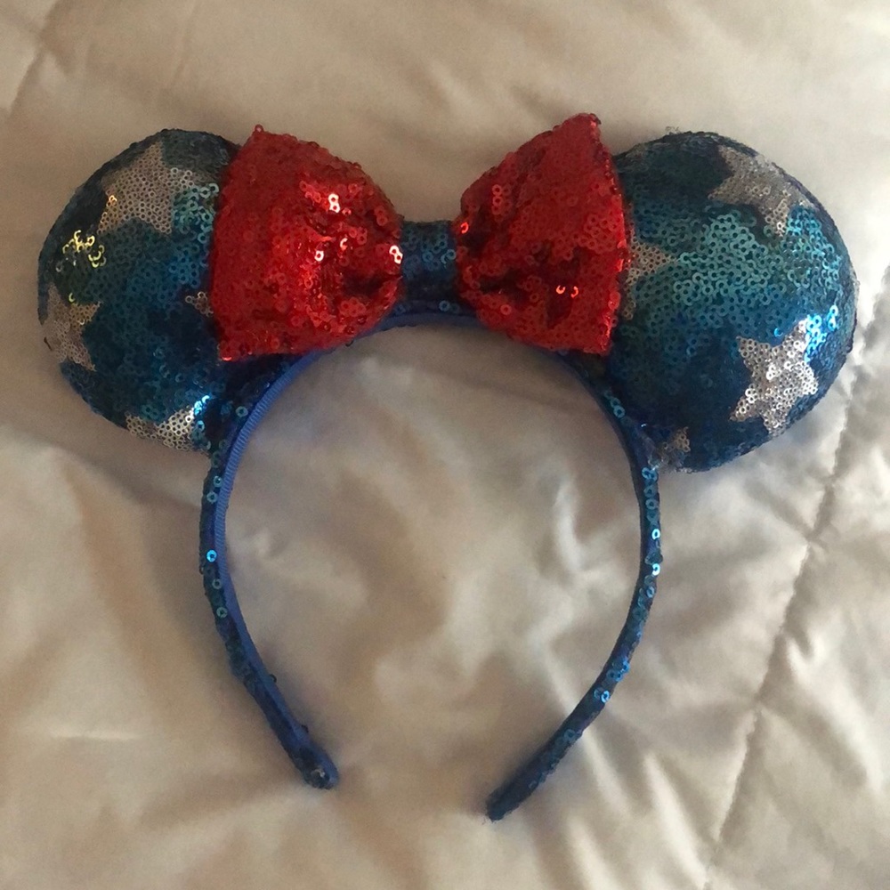 Patriotic Minnie Ears